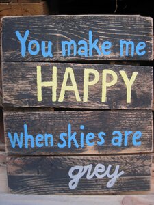 Pallet wood sign rustic