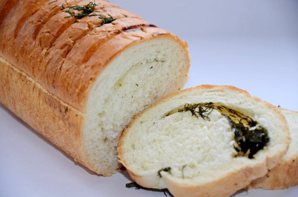 Food fresh bread dill photo