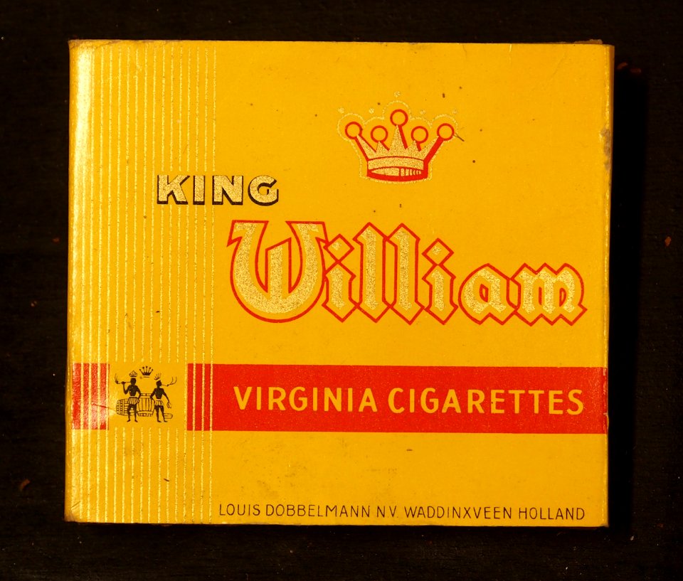 King William Virginia cigarettes, Lois Dobbelmann nv, Waddinxveen