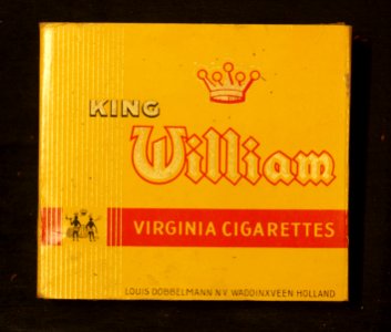 King William Virginia cigarettes, Lois Dobbelmann nv, Waddinxveen
