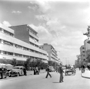 Kingsway, de hoofdstraat van het havengebied, Bestanddeelnr 255-0230