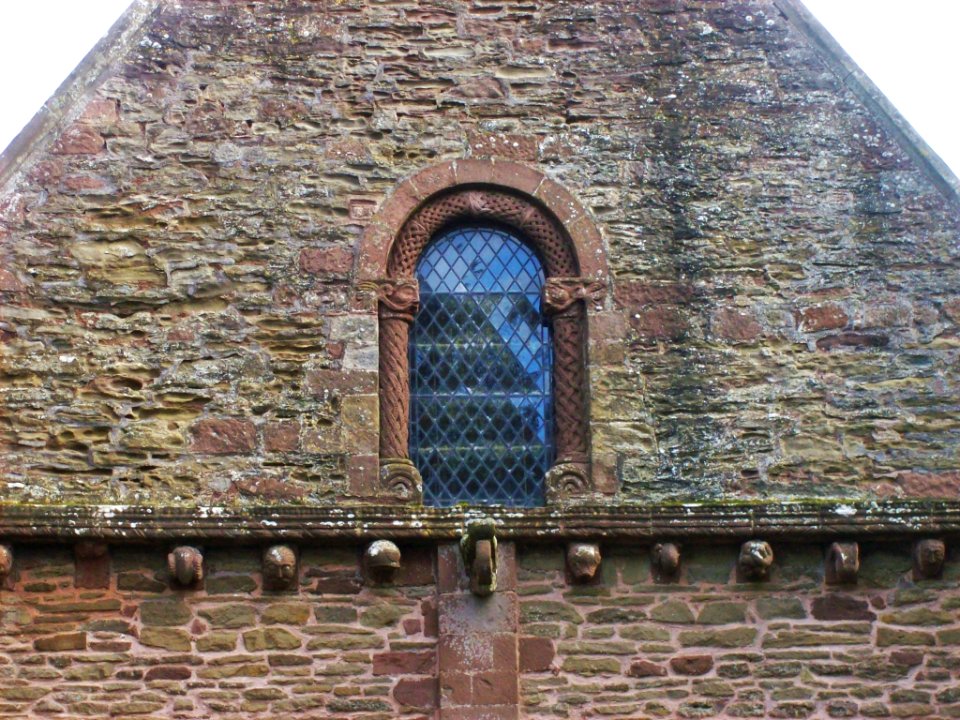 Kilpeck church, west end