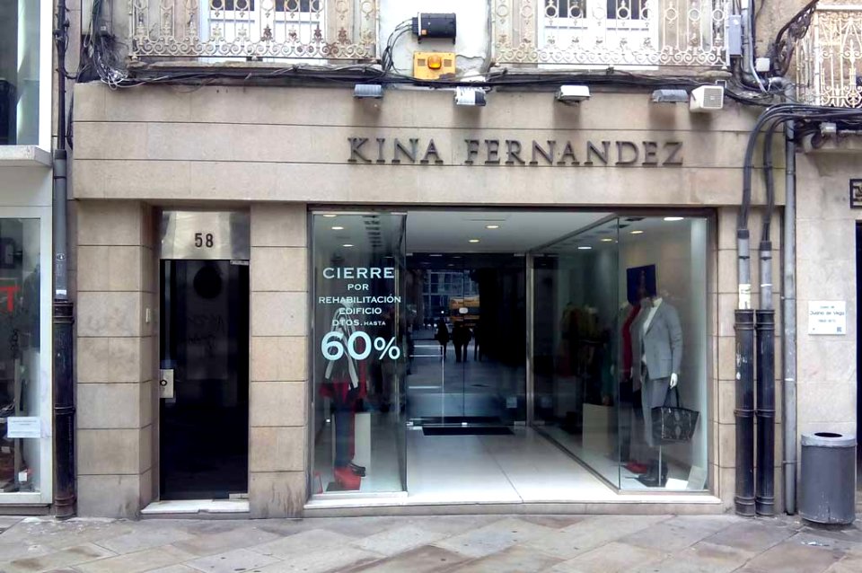 Kina Fernández A Coruña Rúa Real