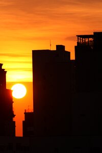 Sao paulo black city black sunset