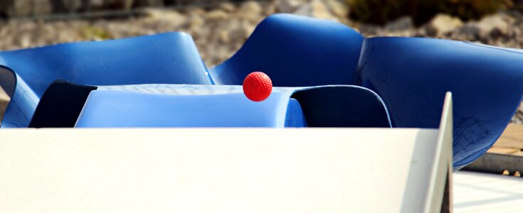 Mini golf ball ball minigolf plant