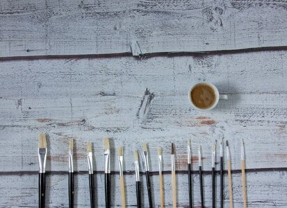 The art of painting brush