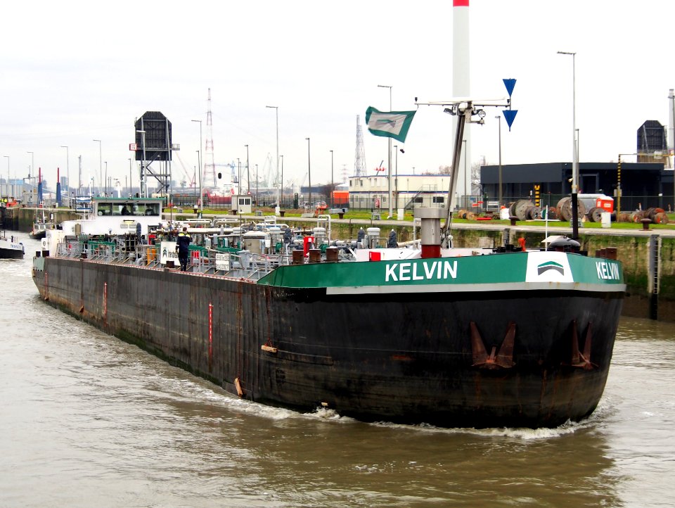 Kelvin (ship, 1987) ENI 02318017 Boudewijnsluis Port of Antwerp pic1