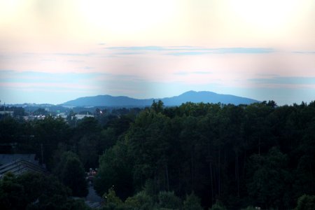 Kennesaw Mountain from SunTrust Park, Sept 2018