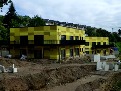 Kindergarten Dahler Str im Bau, Juli 2021