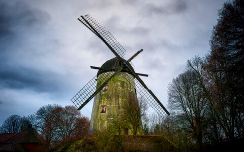 Old dilapidated shabby