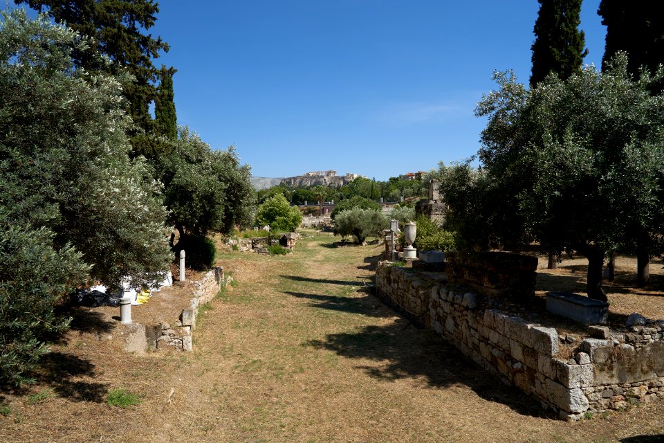 Kerameikos Cemetery on June 19, 2020