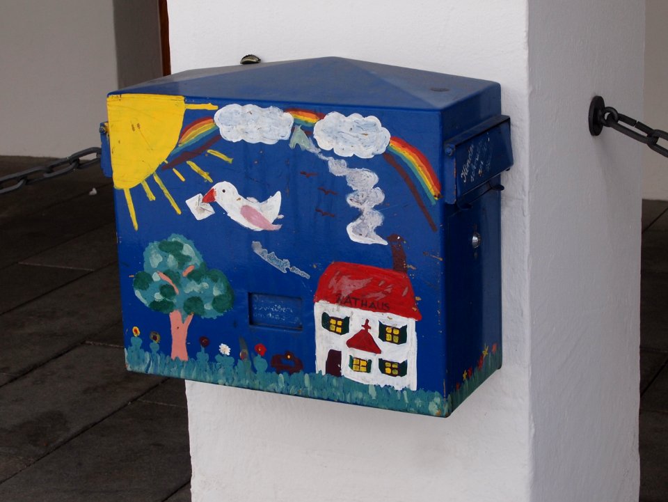 Kempten alter Briefkasten