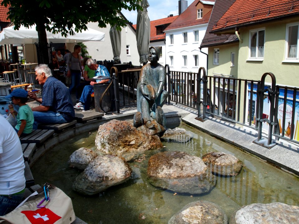 Kempten Fischersteige Brunnen