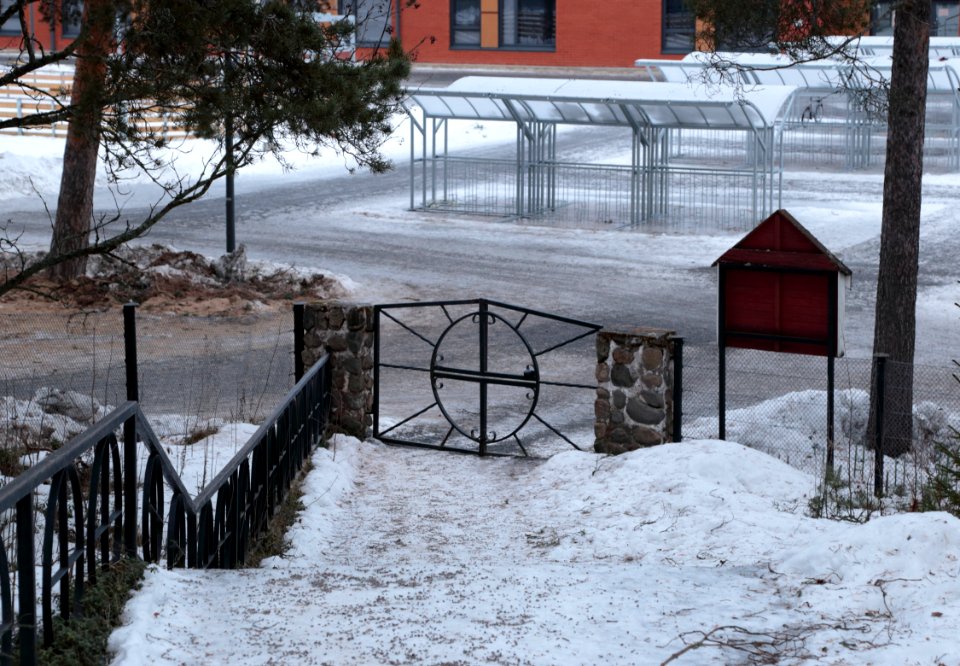 Kempele Old Church Gate 20170122