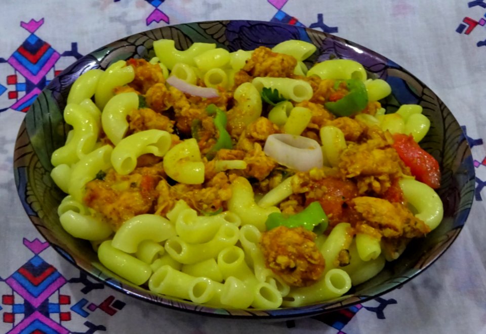 Keema Macaroni Delicious