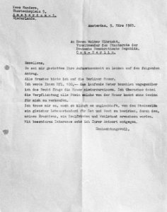 Kees Manders en de bewuste brief die hij aan Walter Ulbricht heeft gestuurd, kop, Bestanddeelnr 917-6427