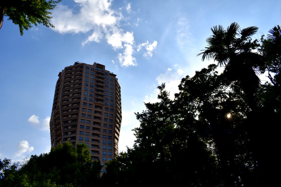 Kensoji view on Motoazabu Hills