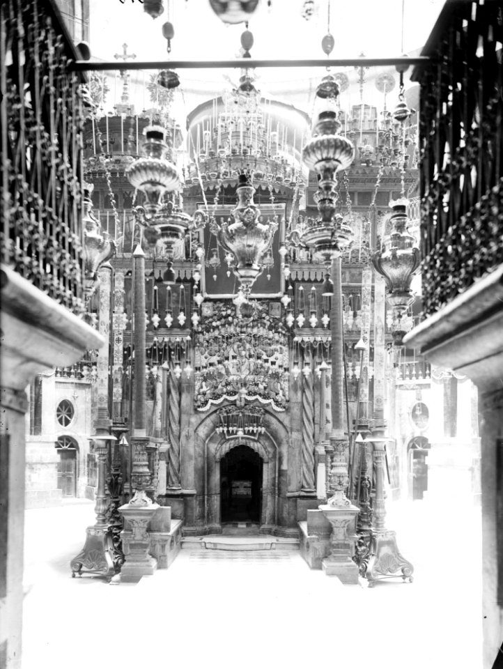 Kerken, heilige grafkerk, Jordanië, Bestanddeelnr 254-6119