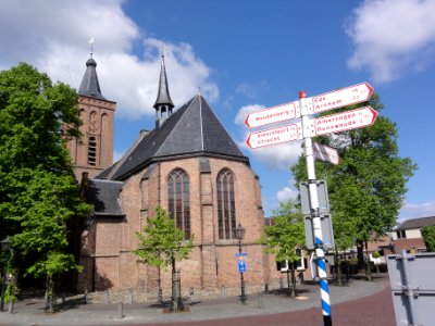 Kerk Scherpenzeel (Gld) achterzijde