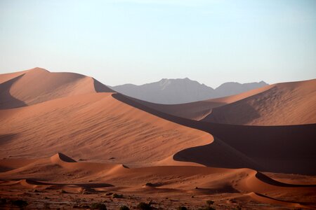 Dune dust drought
