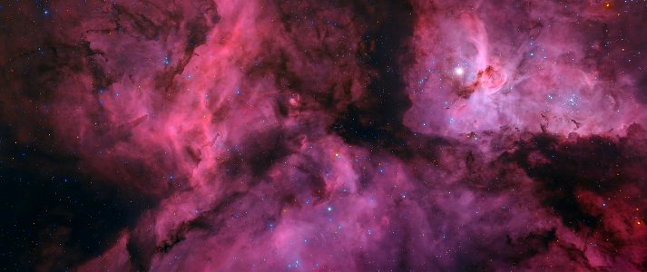 Keyhole Nebula Near Eta Carina Mosaic