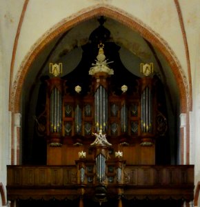 Kerk van Noordbroek Interieur (detail)