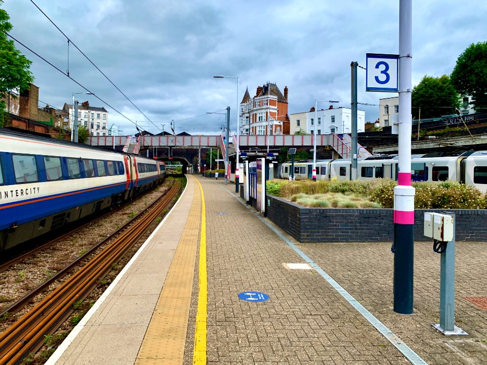 Kentish Town Platform 3 photo