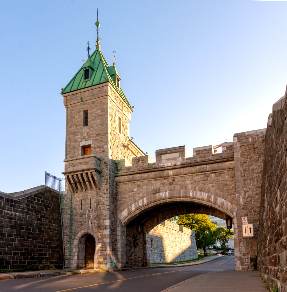 Kent gate, Quebec city, Canada