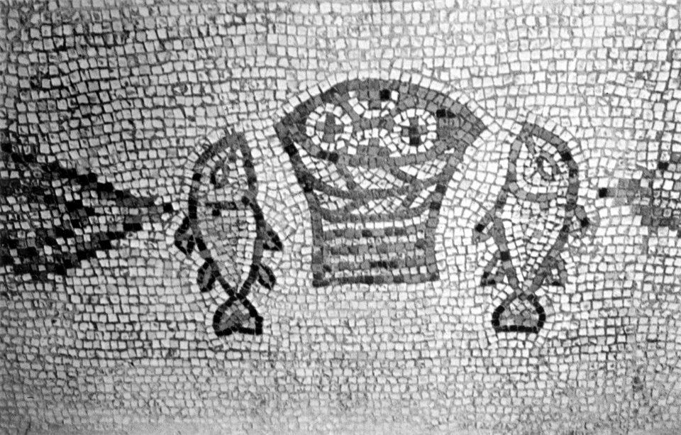Kerk van de Wonderbare broodvermenigvuldiging te Tabgha aan de oever van het Mee, Bestanddeelnr 255-4156