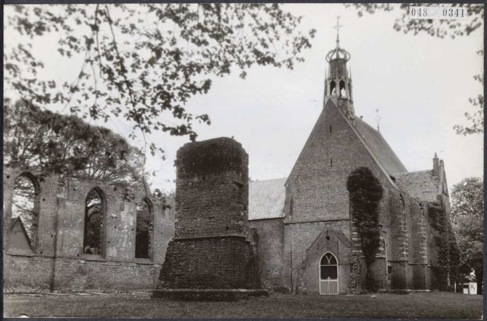 Kerken, ruines, Bergen, Bestanddeelnr 048-0341