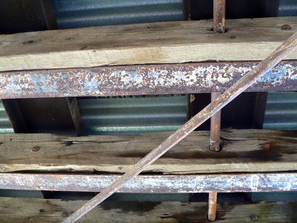 Keya Paha Lewis Bridge underside detail