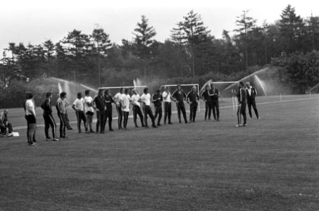 Kernploeg Nederlands elftal bijeen in Zeist in KNVB sportcentrum Michels (r) tr, Bestanddeelnr 927-2081
