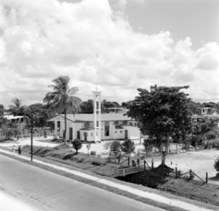 Kerkgebouw in Paramaribo, Bestanddeelnr 252-4889