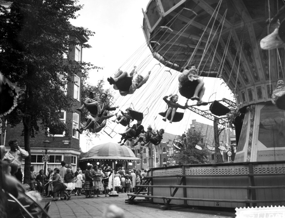 Kermis op de Palmgracht in verband met Jordaanfestival, Bestanddeelnr 910-6772