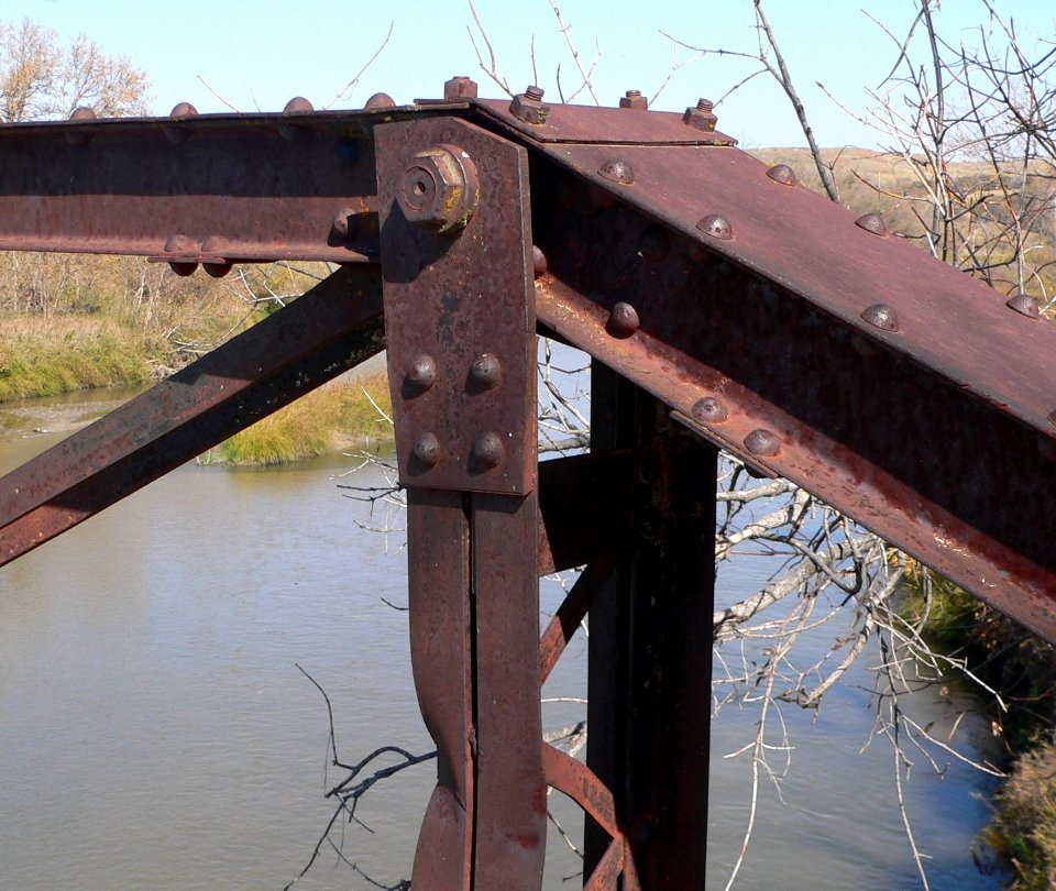 Keya Paha Lewis Bridge NE truss detail 2