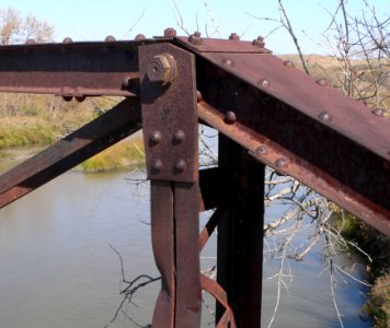 Keya Paha Lewis Bridge NE truss detail 2