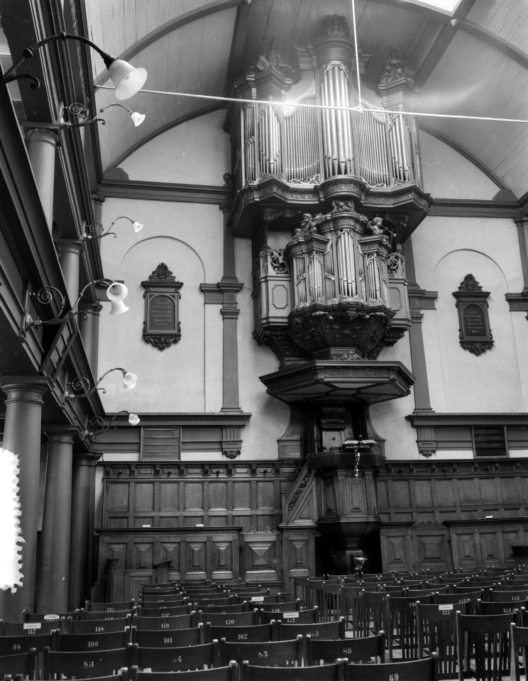 Kerkorgel in Remonstrantse kerk in Amsterdam, Bestanddeelnr 907-0659