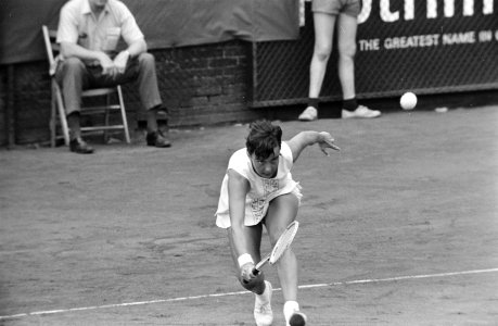 Kerry Melville (Australië, kampioene) in actie, Bestanddeelnr 922-6786