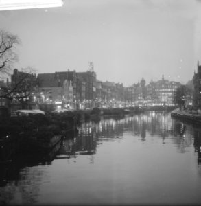 Kerstverlichting op de Singelgracht te Amsterdam, Bestanddeelnr 913-2920