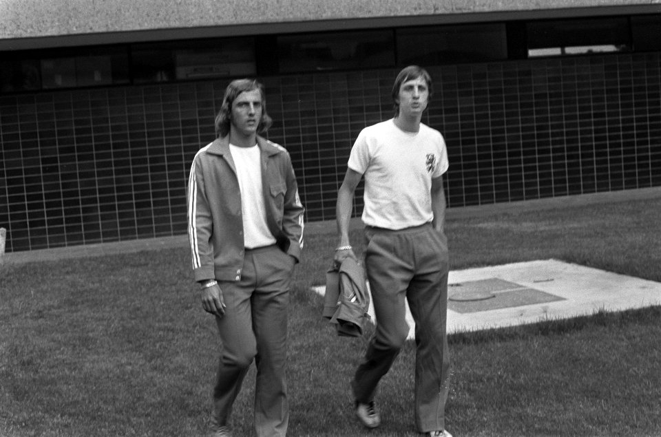 Kernploeg Nederlands elftal bijeen in Zeist in KNVB sportcentrum Cruijff en Nee, Bestanddeelnr 927-2085