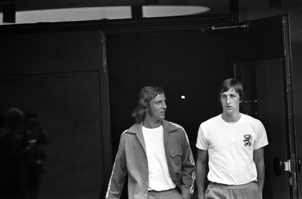 Kernploeg Nederlands elftal bijeen in Zeist in KNVB sportcentrum Johan Cruijff , Bestanddeelnr 927-2072