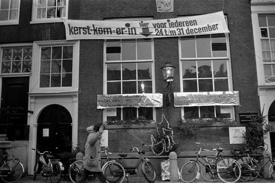 Kerst-in in Doopsgezinde Singelkerk, Amsterdam Exterieur, Bestanddeelnr 925-2635