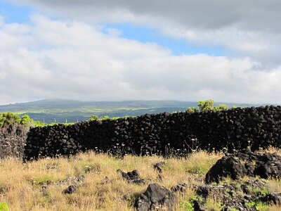 Stone wall nature rough