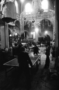 Kerst-in in Amstelkerk op Amstelveld in Amsterdam overzicht tijdens kerst-in, Bestanddeelnr 927-6623