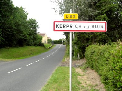 Kerprich-aux-Bois (Moselle) entrée