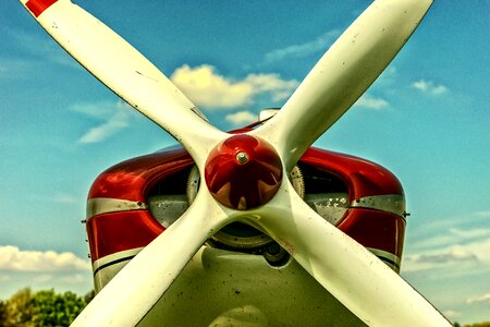 Old flyer flying