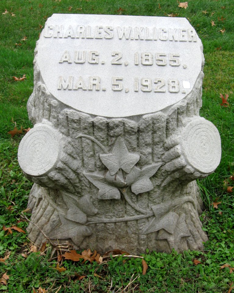 Klicker (Charles W.), Union Dale Cemetery, 2020-10-24