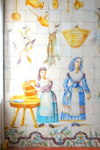 Kitchen, Valencia, c. 1780-1790 AD - Museo Nacional de Artes Decorativas - Madrid, Spain - DSC08473