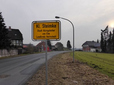 Klein Steimke Schild