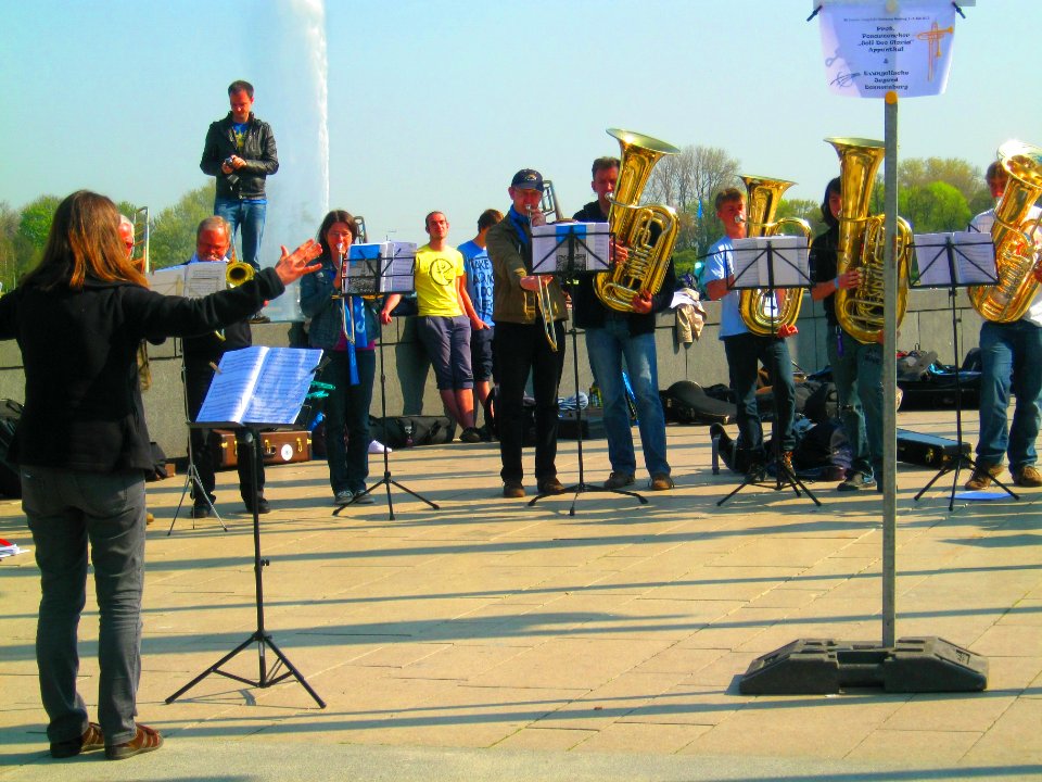 Kirchentag 2013 Posaunenchor